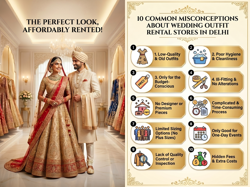 wedding outfits on rent stores in delhi